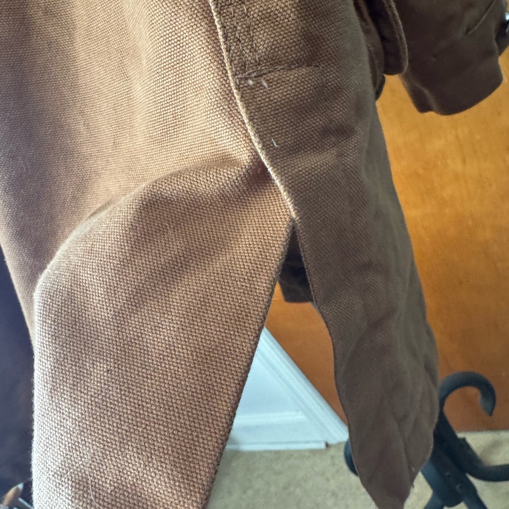 Preloved, Carhartt Women’s Loose Fit Tan Field Jacket - Picture 5 of 10